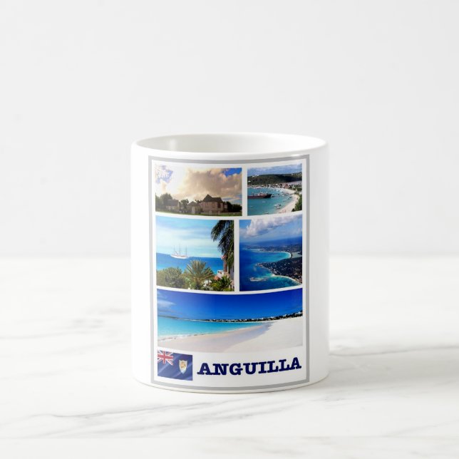 Anguilla - Mosaic - Coffee Mug (Center)