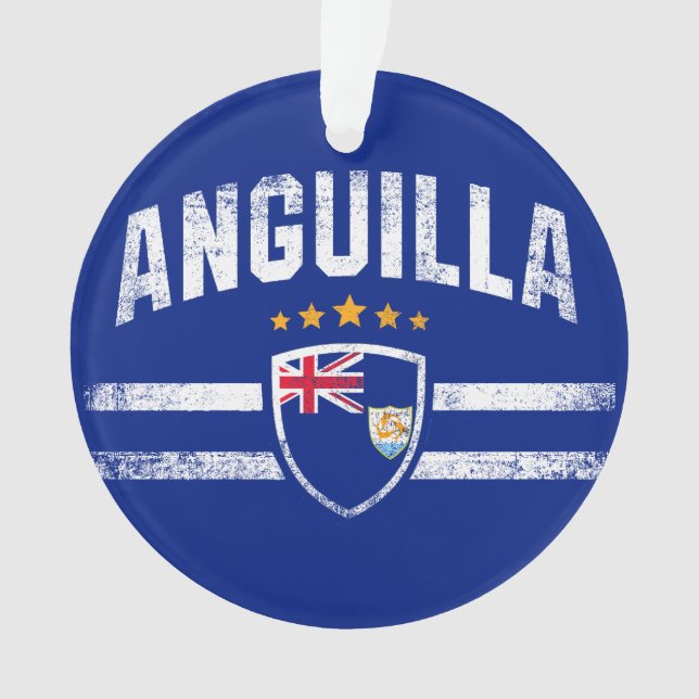 Anguilla                                           ornament (Front)