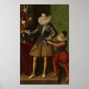 Anguissola - Portrait Giuliano II Cesarini Aged 14 Poster
