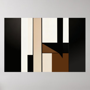 Angular Harmony Matte Poster