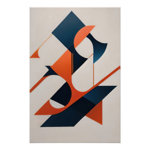 Angular Symphony Poster