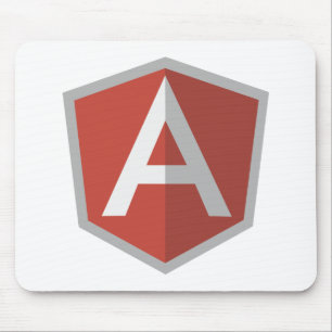 AngularJS Shield Logo Mouse Pad