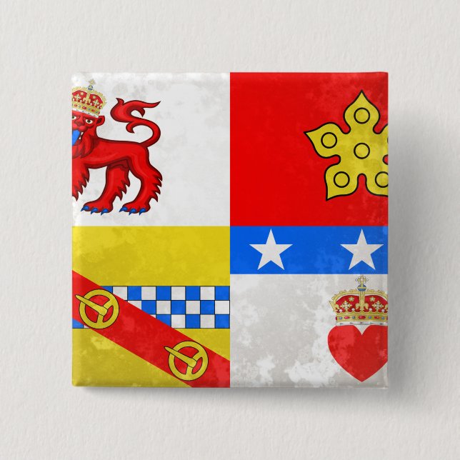 Angus 15 Cm Square Badge (Front)