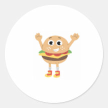 Angus Burger Sticker