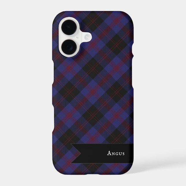 Angus District Tartan Scottish Plaid (Back)