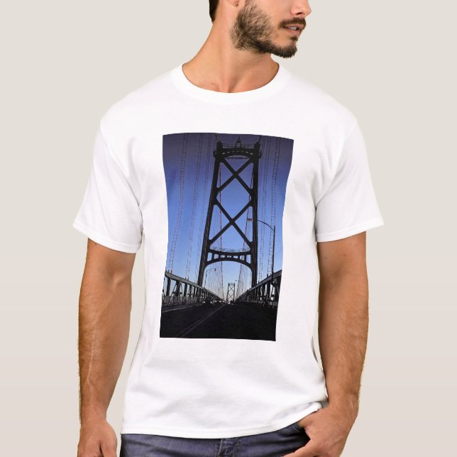 Angus L Macdonald Bridge, Halifax, Nova T-Shirt (Front)
