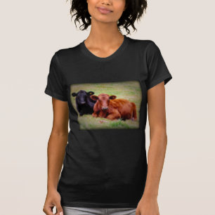 Angus Love - Pair of Cattle Side by Side T-Shirt