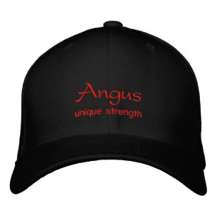 Angus Name Cap / Hat