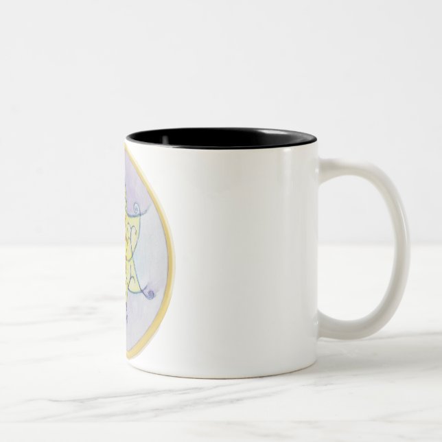 Ani le´Dodi Ve´Dodi Li Two-Tone Coffee Mug (Right)