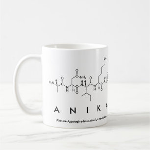 Anika peptide name mug