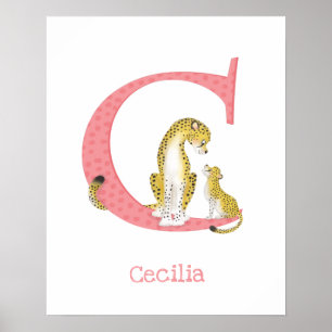 Animal ABC C is for cheetah print