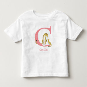 Animal ABC C is for cheetah T-shirt