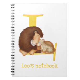 Animal ABC L is for lion notebook