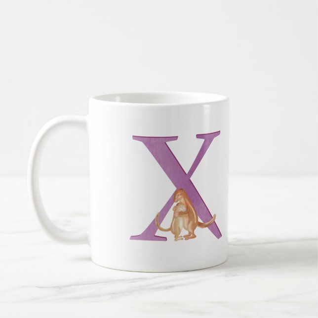 Animal ABC X is for xerus mug (Left)
