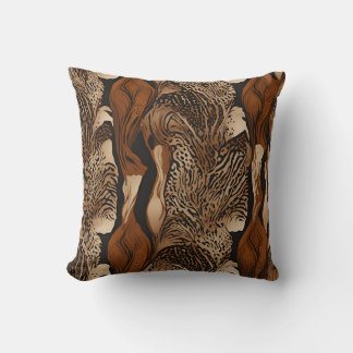 Animal Abstract Pattern Design 4 Cushion