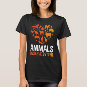 Animal Activist Rescue Animals Conservation Rights T-Shirt