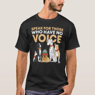Animal Activist Rescue Animals Conservation Rights T-Shirt
