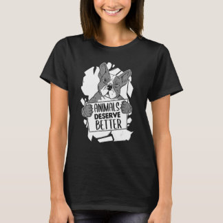 Animal Activist Rescue Animals Conservation Rights T-Shirt
