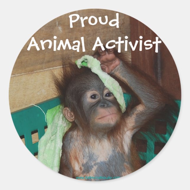 Animal Activist Sticker (Front)