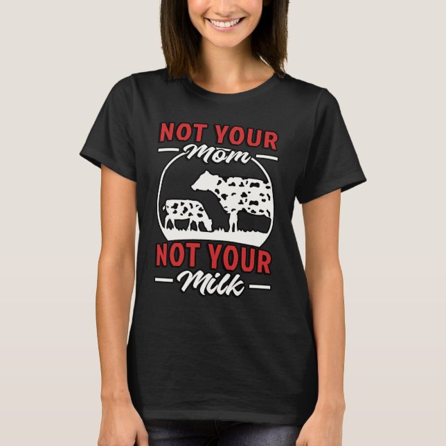 Animal activist vegan animal right veganism  veget T-Shirt (Front)