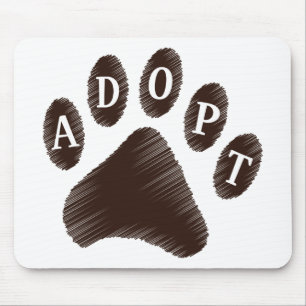 Animal Adoption Mouse Pad