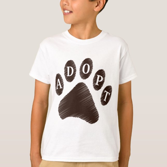 Animal Adoption T-Shirt (Front)