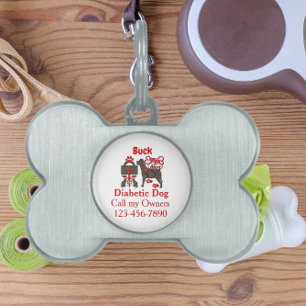 Animal Alert Pet ID Tag
