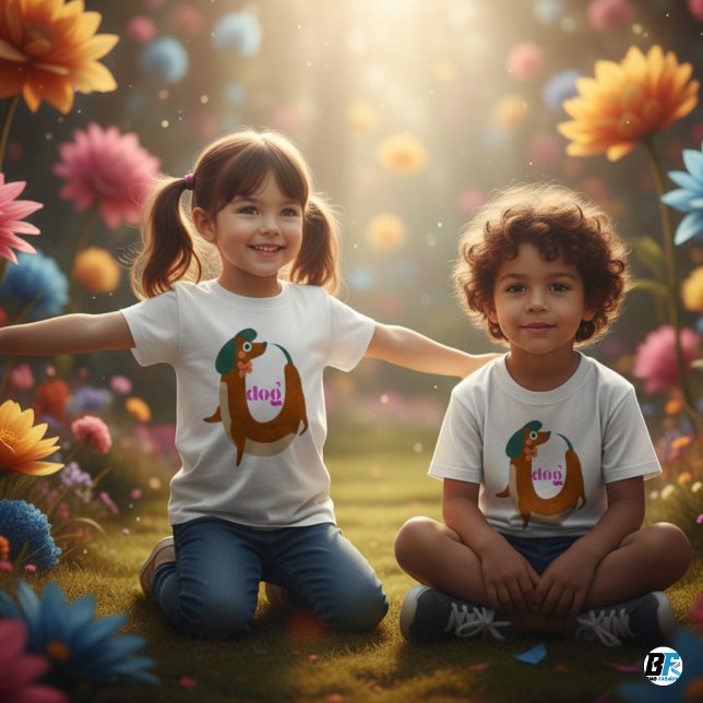 Animal Alphabet D For Dog Baby T-Shirt (Creator Uploaded)