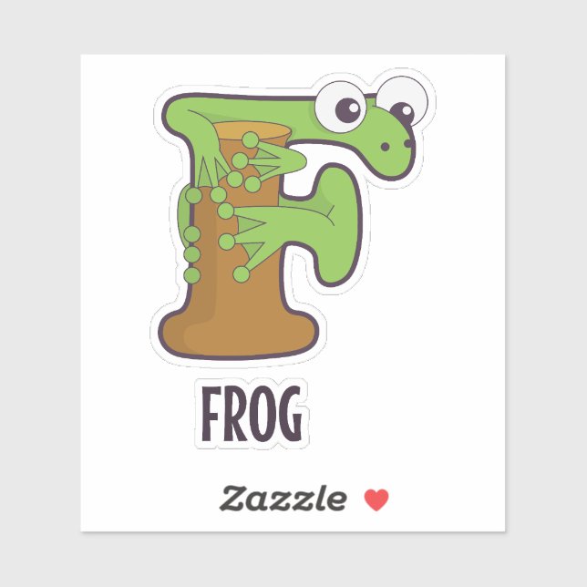 Animal Alphabet Letter - F (Sheet)