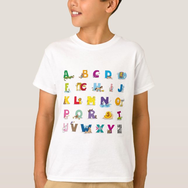 Animal alphabet shirt (Front)