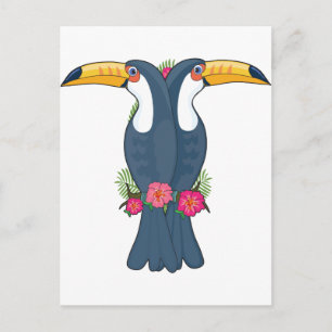 Animal Alphabet Toucan Postcard