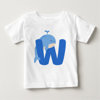 Animal alphabet W Baby T-Shirt