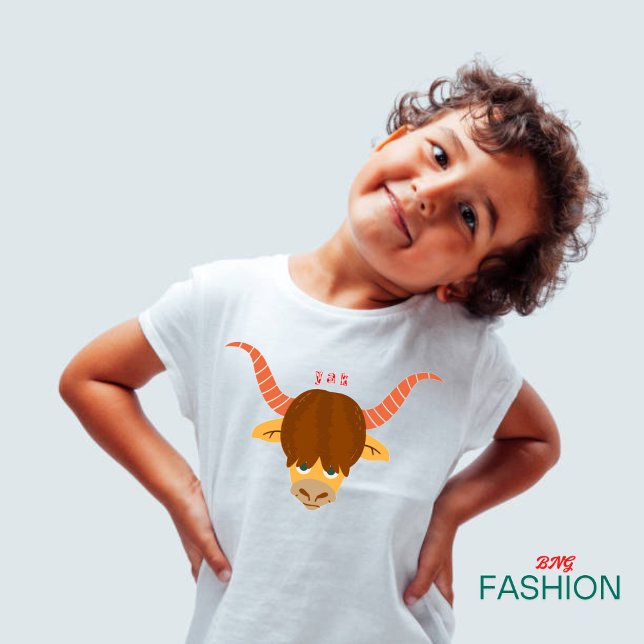 Animal Alphabet Y For Yak Baby T-Shirt (Creator Uploaded)