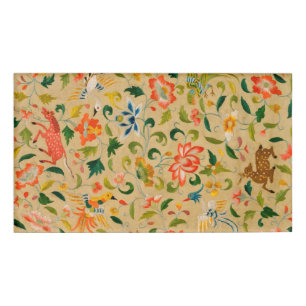 Animal Antique Horse Bird Deer Rabbit Name Tag