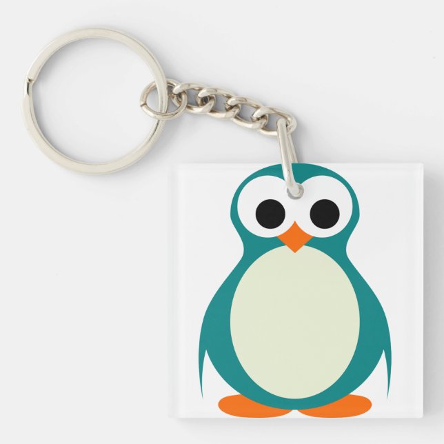 Animal, Aquatic, Bird Key Ring (Front)