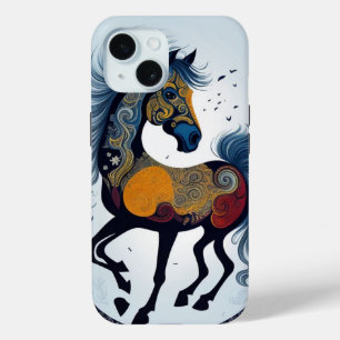 Animal Art iPhone 15 Case