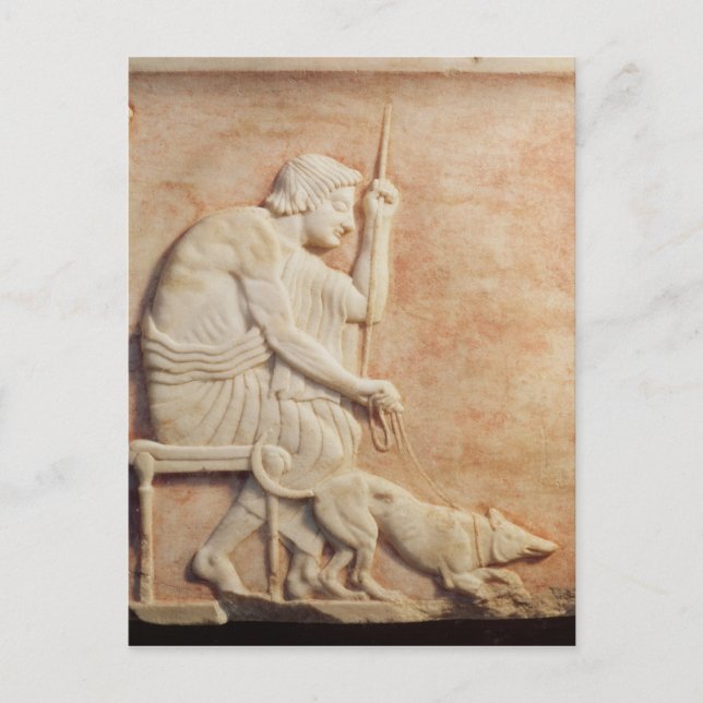 Animal baiting postcard (Front)