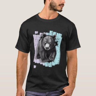 Animal Bear Watercoloured T-Shirt