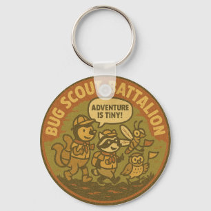 Animal Bug Scout Battalion Tiny Adventure Key Ring