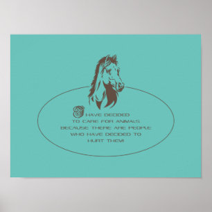 Animal Care Logo - Poster