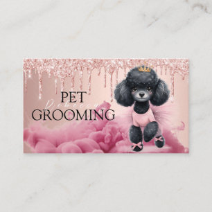 Animal Care Pet Grooming Spa Salon Puppy Business Card