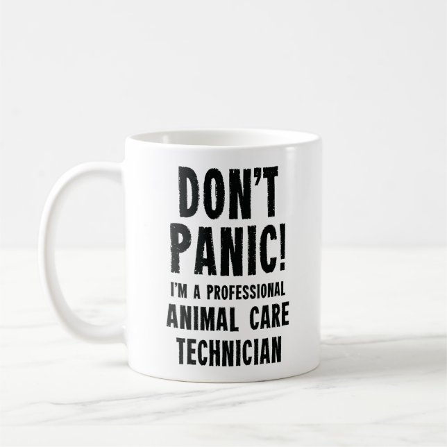 Animal Care Technician Coffee Mug (Left)