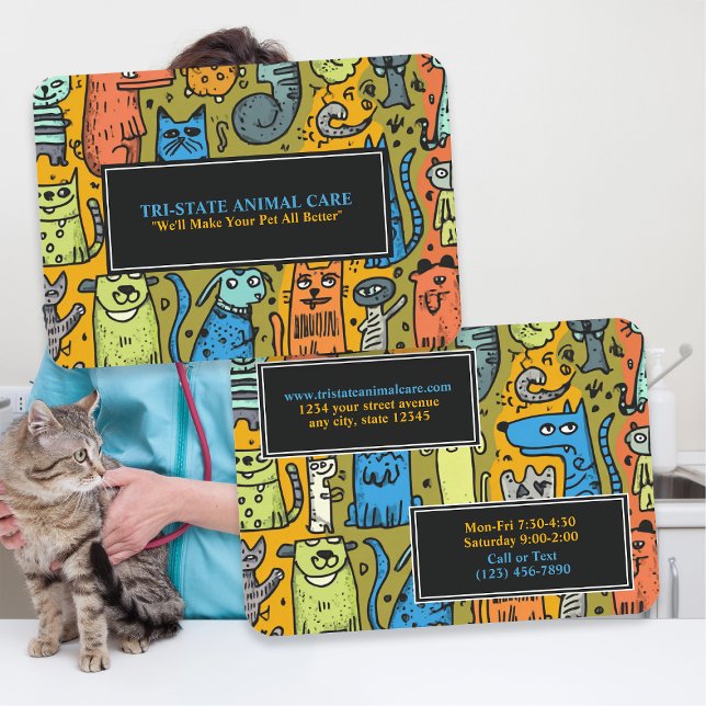 Animal Care / Veterinarian Business Card (Creator Uploaded)