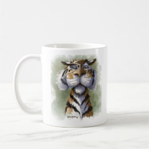 Animal Cartoon, animal art, funny, animal caricatu Coffee Mug