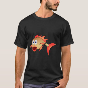Animal cartoon fish gold in water art T-Shirt