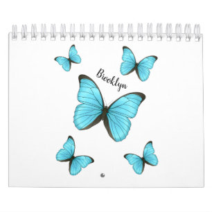 Animal cartoon illustration calendar