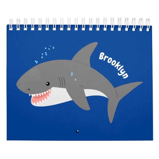 Animal cartoon illustration calendar (Cover)