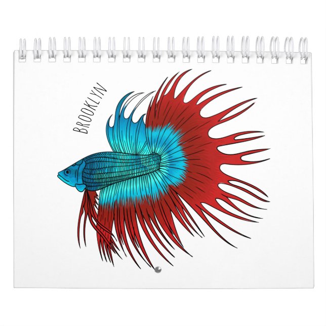 Animal cartoon illustration calendar (Cover)