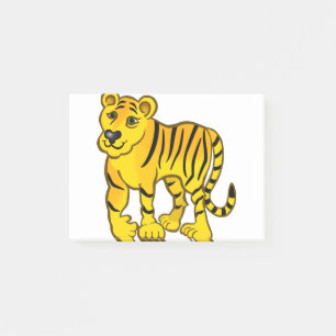 Animal Cat Feline Jungle Stripes Tiger Wild Post-it Notes