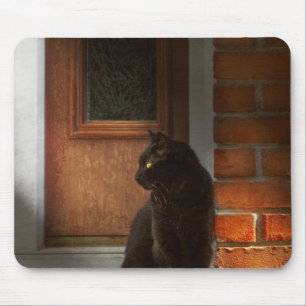 Animal - Cat - Good fortune and prosperity Mouse Pad